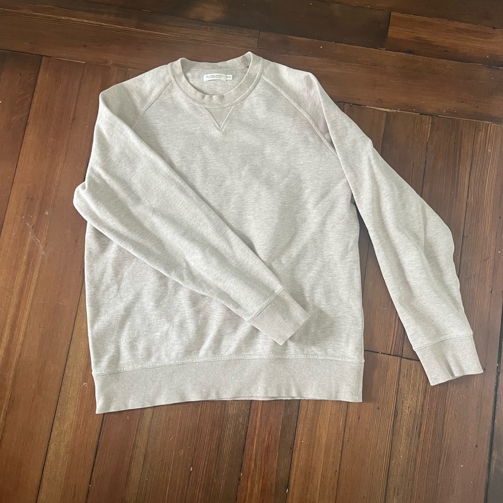 Men’s suit supply crew neck sweatshirt